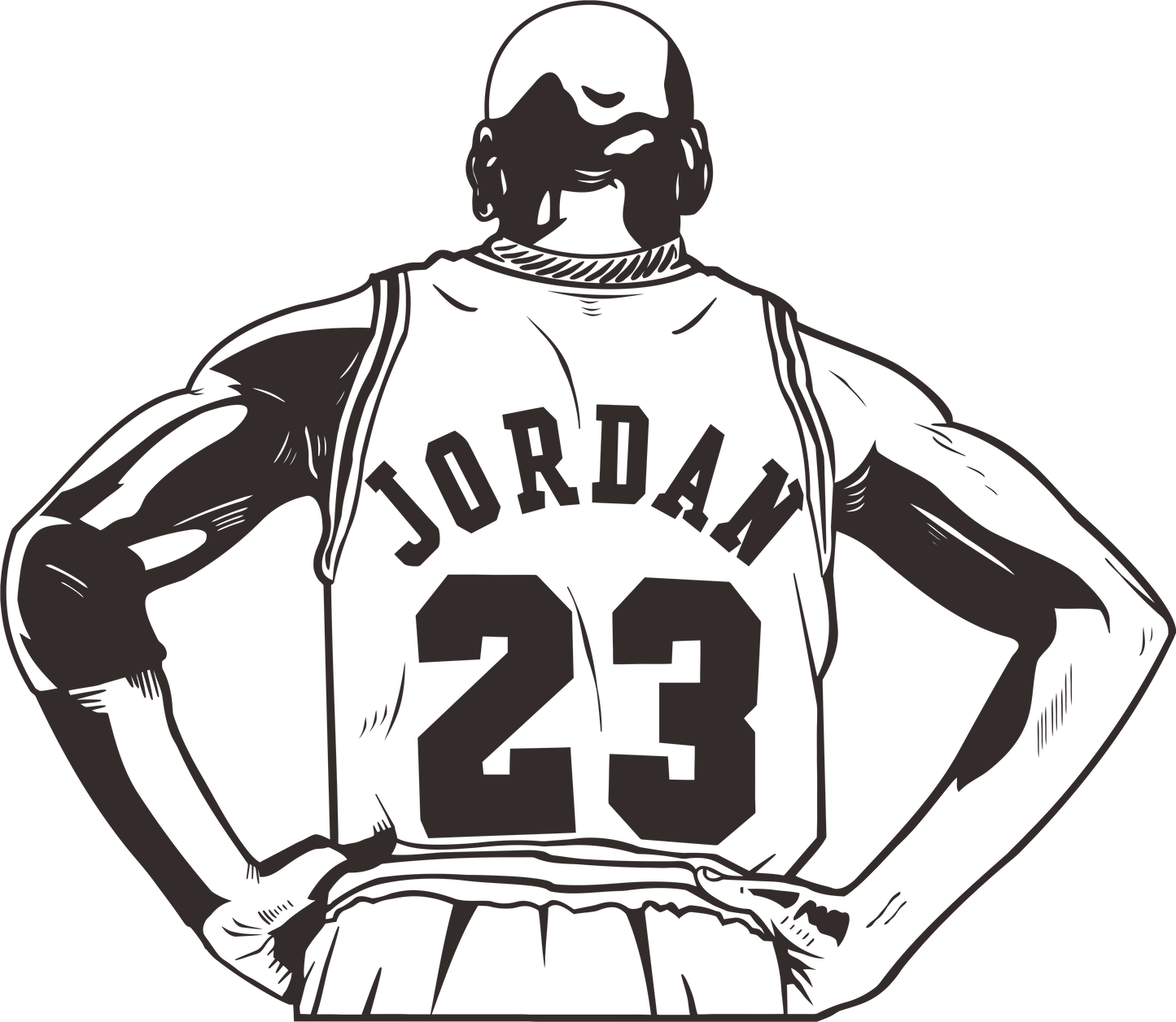 #221 - MJ - DTF Transfer
