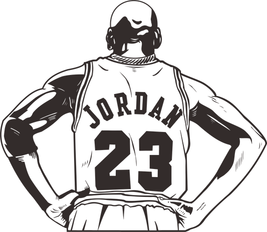 #221 - MJ - DTF Transfer