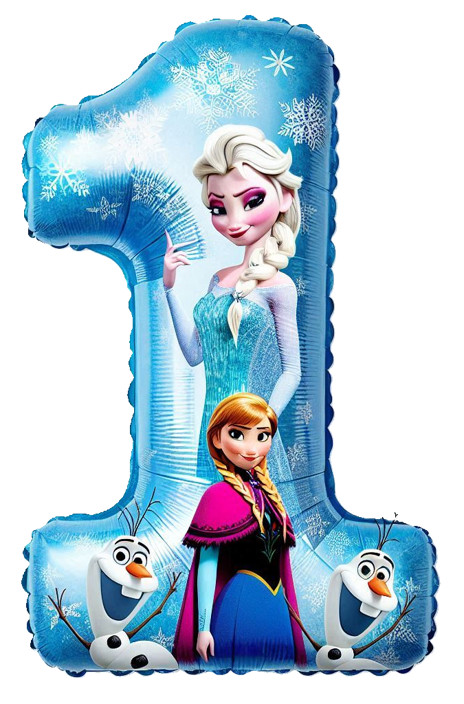 #232 - Frozen Balloon Shapes - DTF Transfer