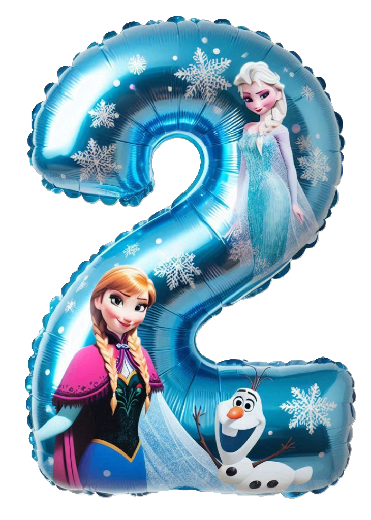 #232 - Frozen Balloon Shapes - DTF Transfer