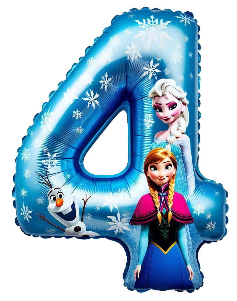 #232 - Frozen Balloon Shapes - DTF Transfer