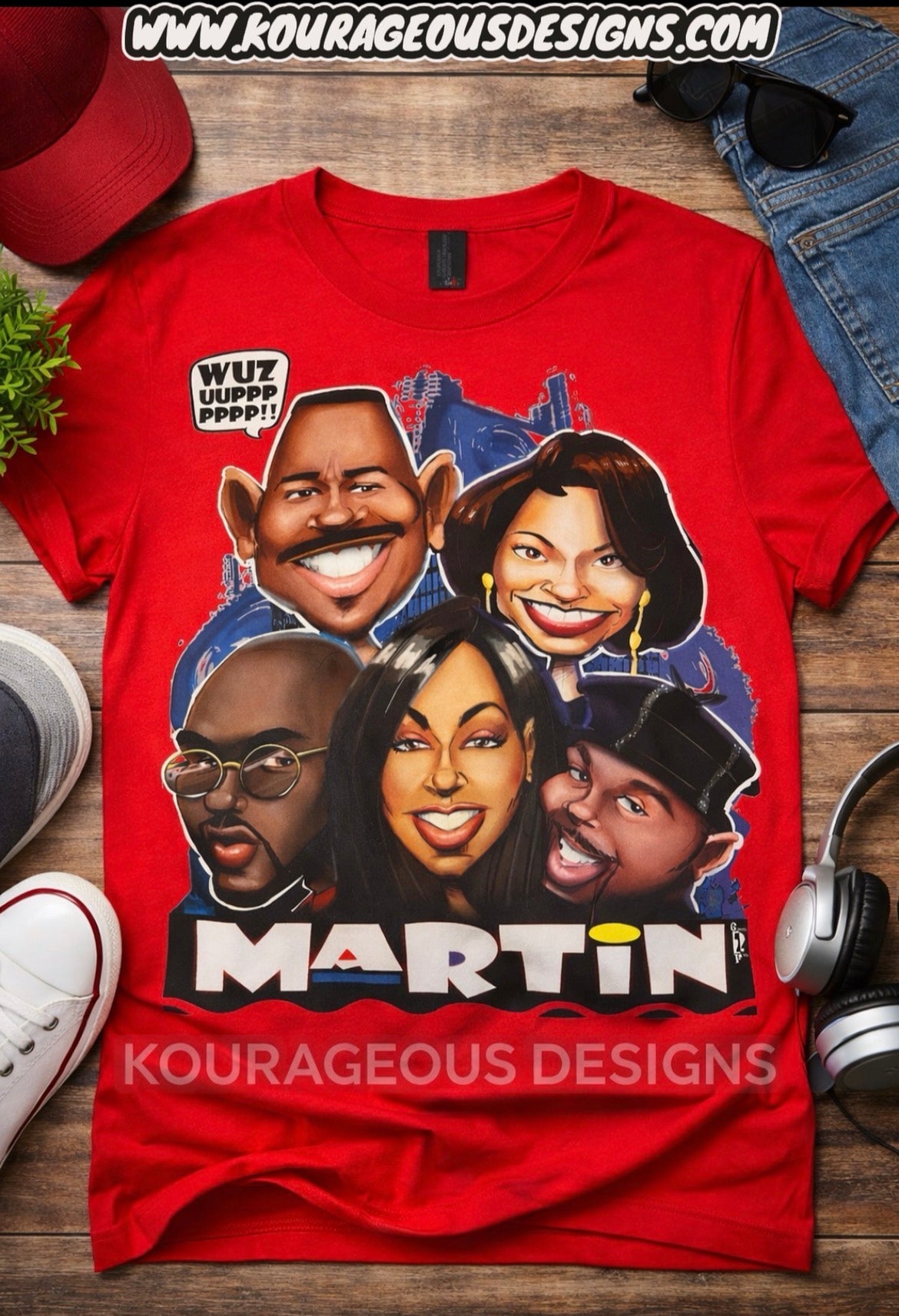 Martin Inspired Retro Graphic Tee