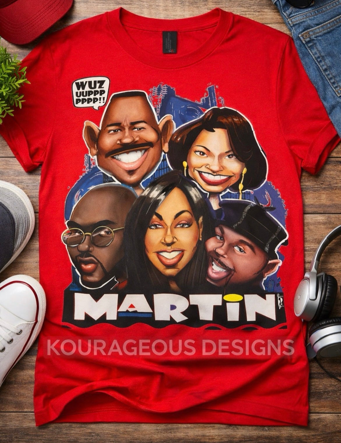 Martin Inspired Retro Graphic Tee