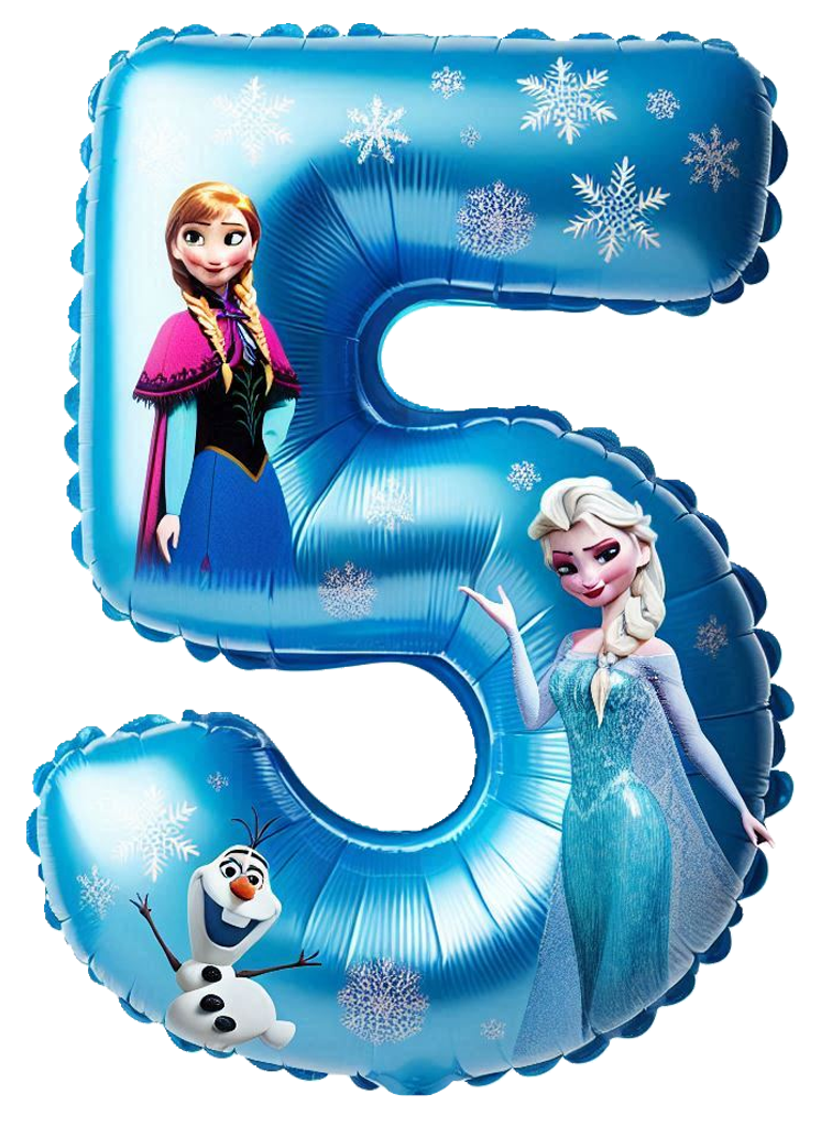 #232 - Frozen Balloon Shapes - DTF Transfer