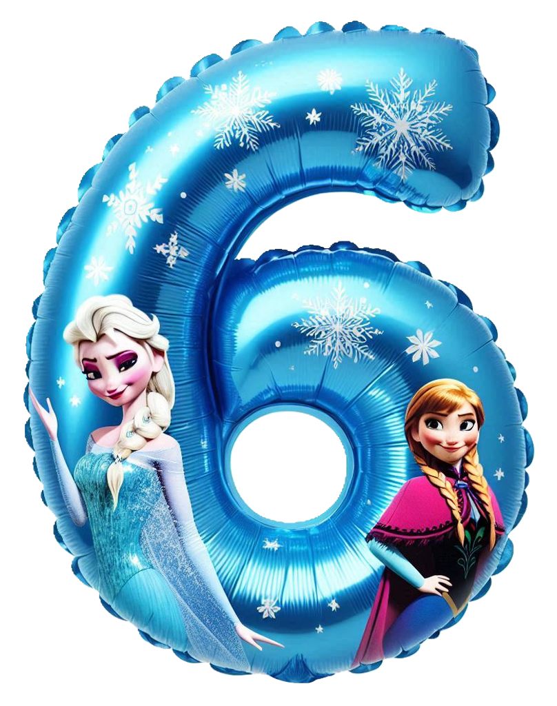 #232 - Frozen Balloon Shapes - DTF Transfer