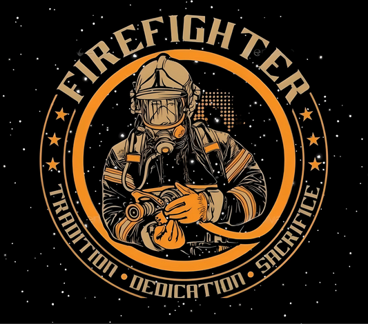 #79 - Fire Fighter - Tumbler Wrap