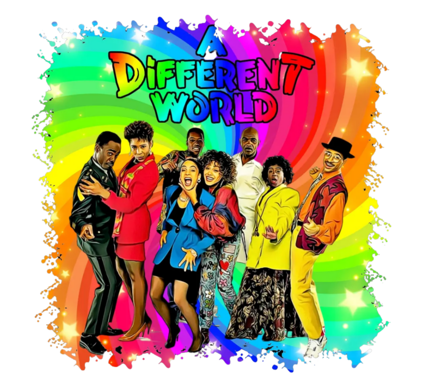 #159 - A Different World - DTF Transfers