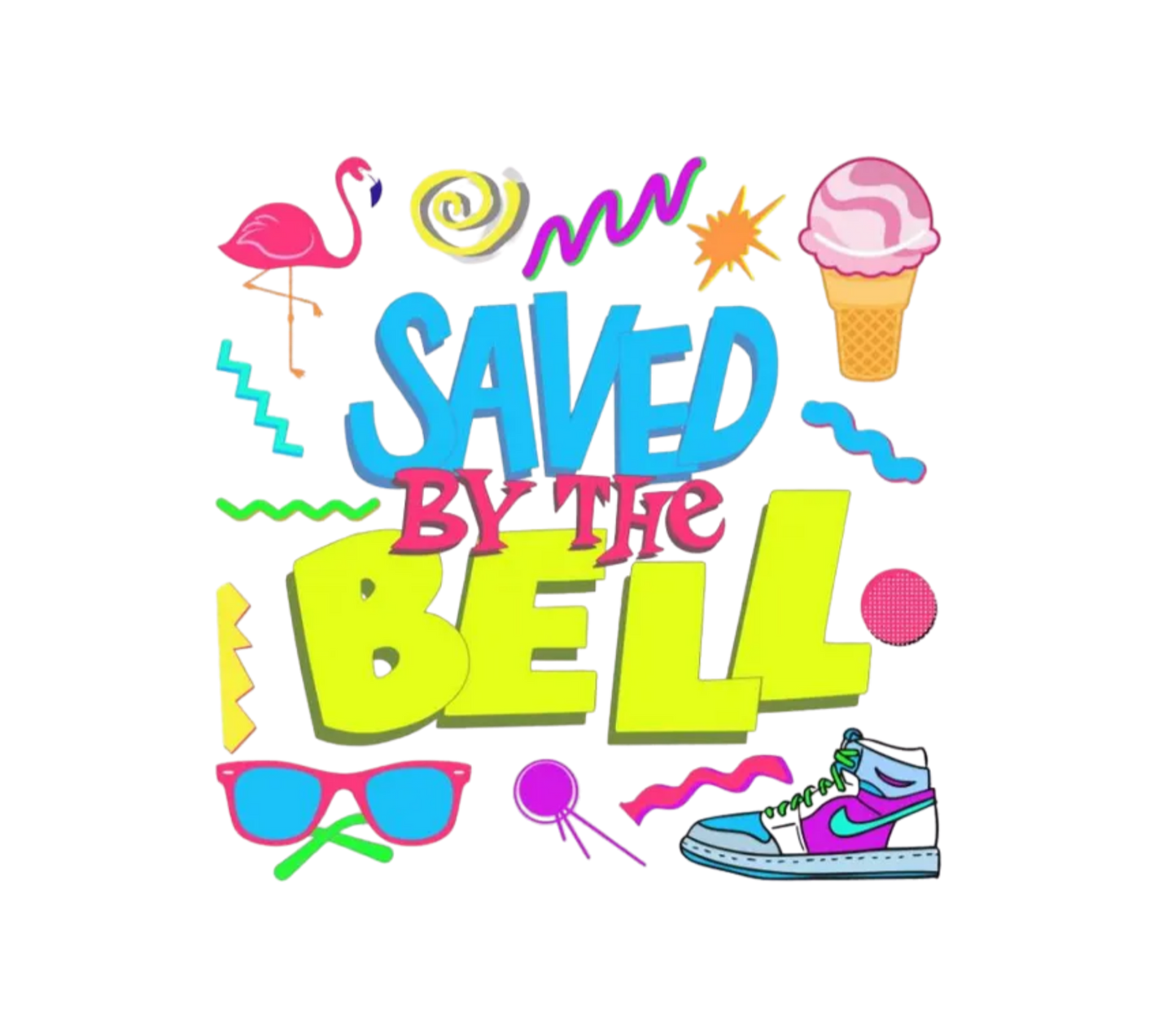#162 - Saved By The Bell - DTF Transfer