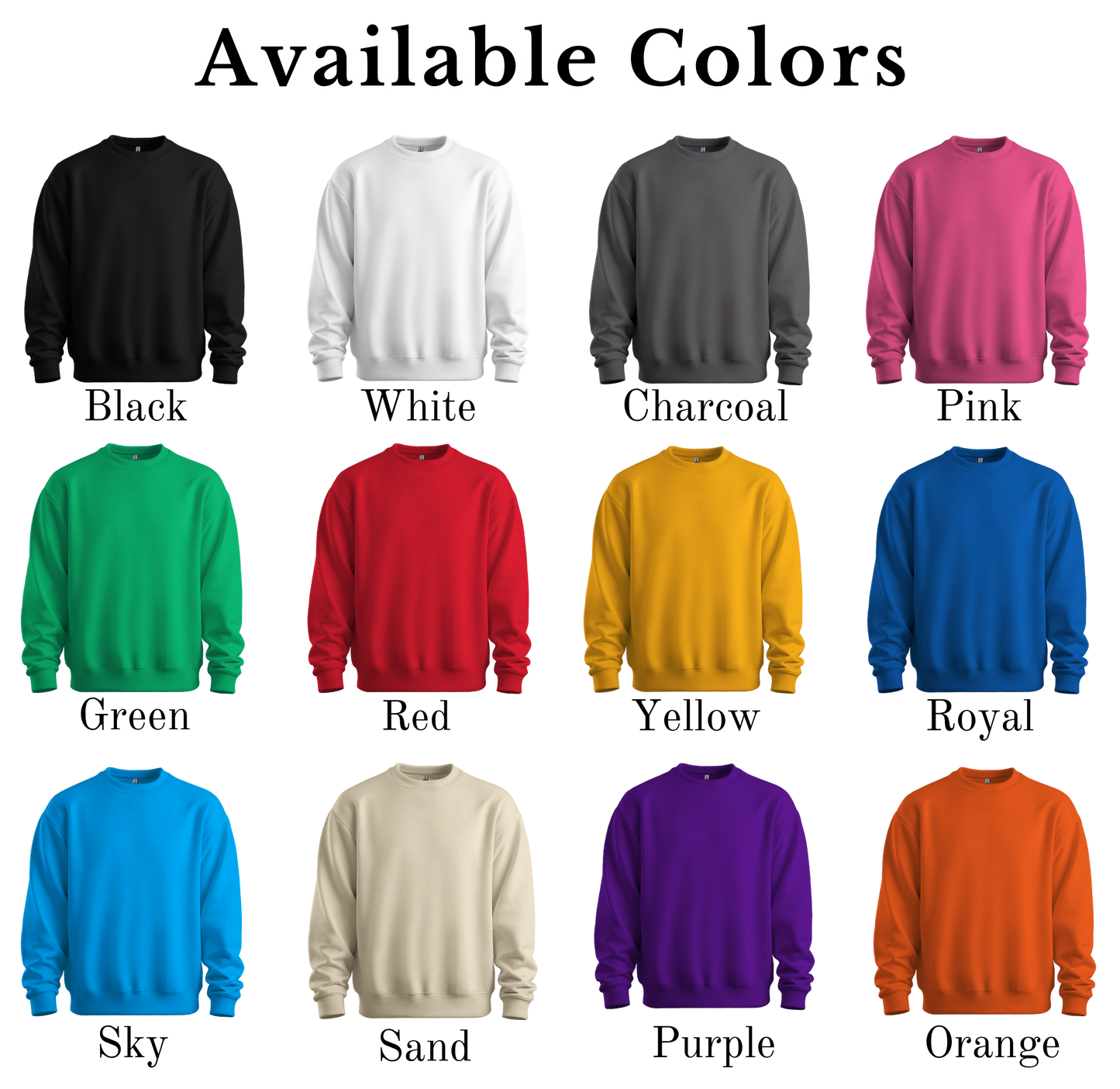 Adult Sweatshirts
