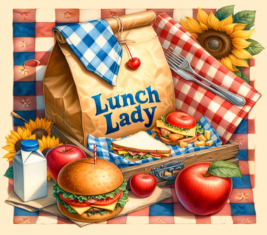 #59 - Lunch Lady - Tumbler Wrap