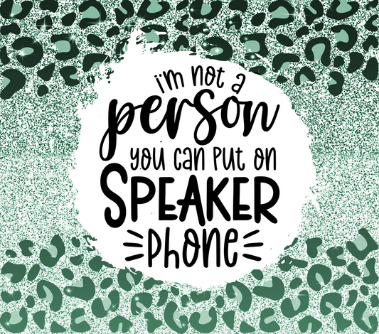 #454 - Speaker Phone - Wrap