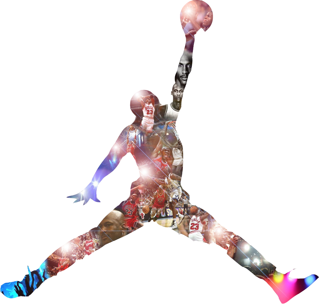 #110 - Colorful Jumpman - DTF Transfer