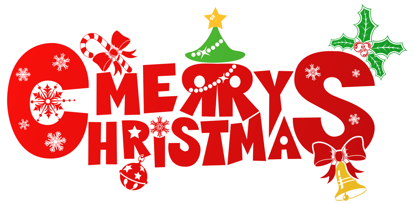 #126 - Merry Christmas - DTF Transfer