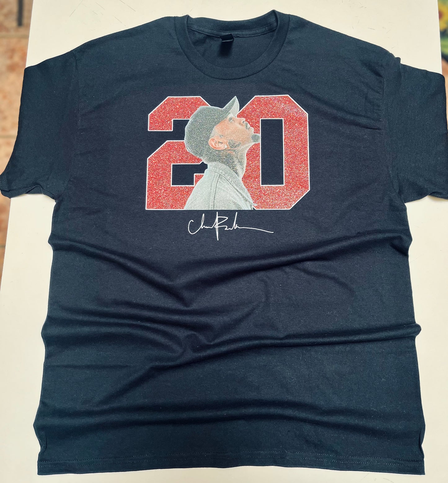 Adult Breezy Bowl Tee - Glitter