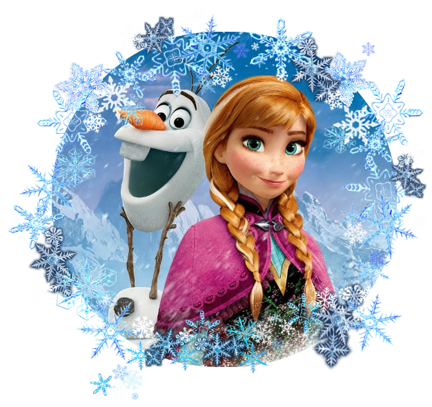 #165 - Anna & Elsa - DTF Transfer