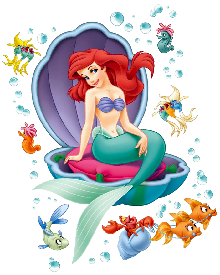 #154 - Little Mermaid - DTF Transfer