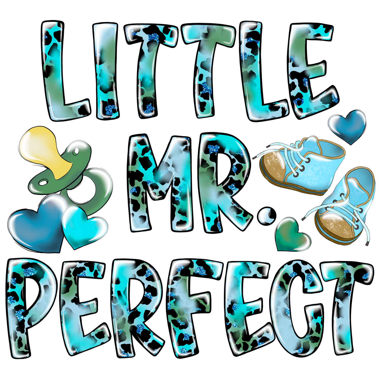 #279 - Little Mr Perfect - DTF Transfer