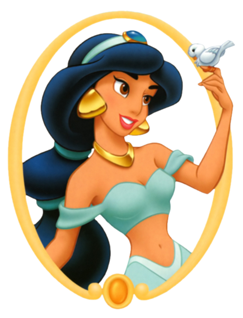 #164 - Princess Jasmine - DTF Transfer