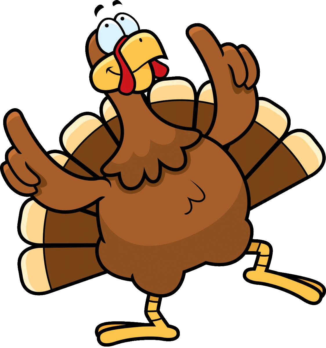 #141 - Thanksgiving Turkey - DTF Transfer