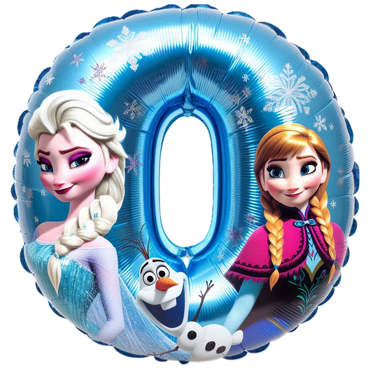 #232 - Frozen Balloon Shapes - DTF Transfer