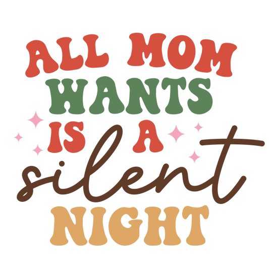 #206 - Silent Night - DTF Transfer