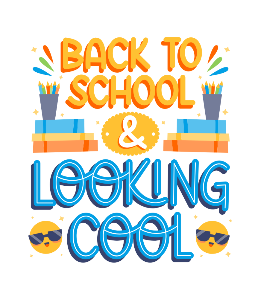 #485 - Back To School & Looking Cool - Transfer