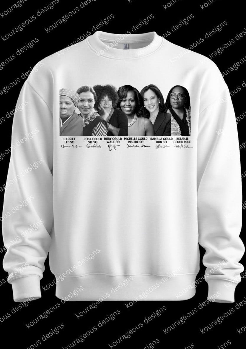 Honoring AA Women Sweatshirt