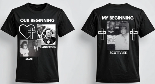 Custom Scott/Anderson/Lee T-shirt Front+Back