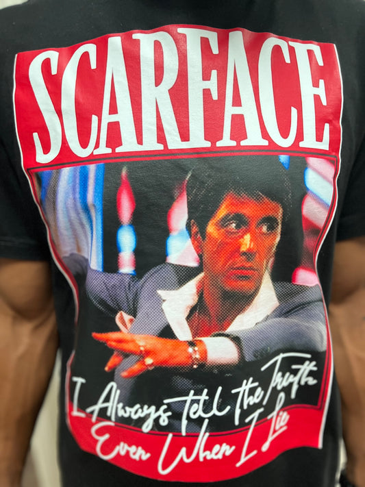 Scarface T-Shirt - Adult Black