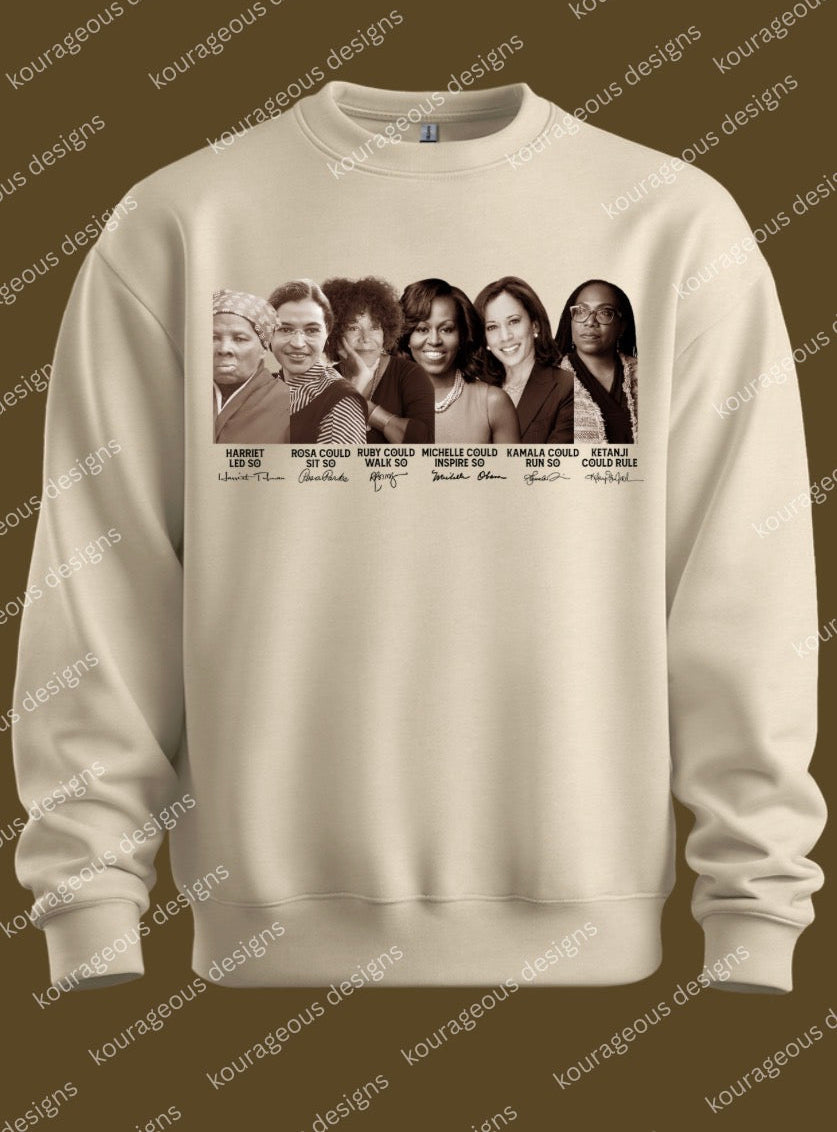 Honoring AA Women Sweatshirt