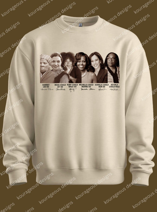 Honoring AA Women Sweatshirt