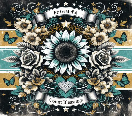 #61 - Be Grateful - Tumbler Wrap
