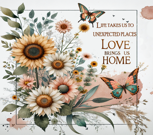 #58 - Love Brings Us Home - Tumbler Wrap