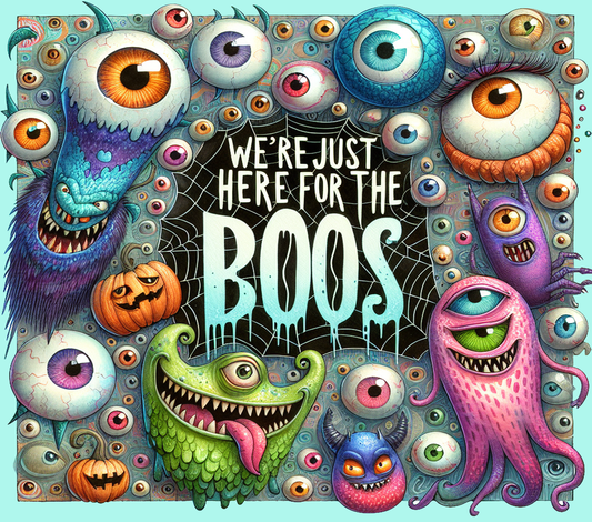 #290 - Here For The Boos - Tumbler Wrap