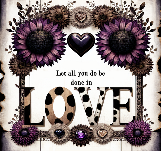 #226 - LOVE - Tumbler Wrap