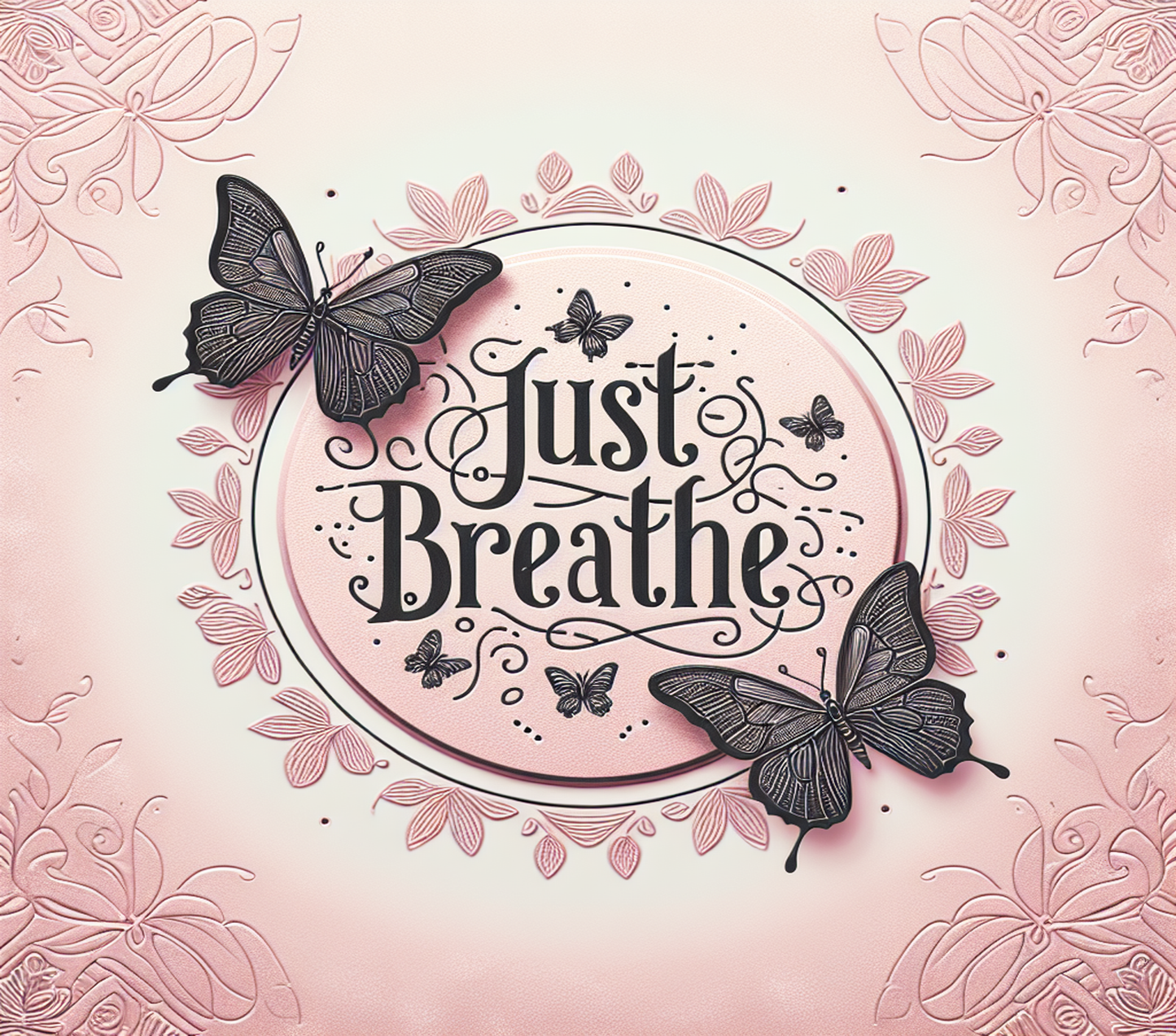 #298 - Just Breathe - Tumbler Wrap