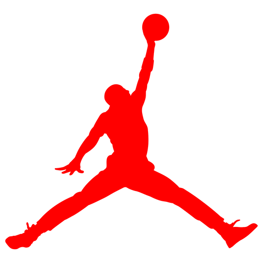 #108 - Red Jumpman - DTF Transfer