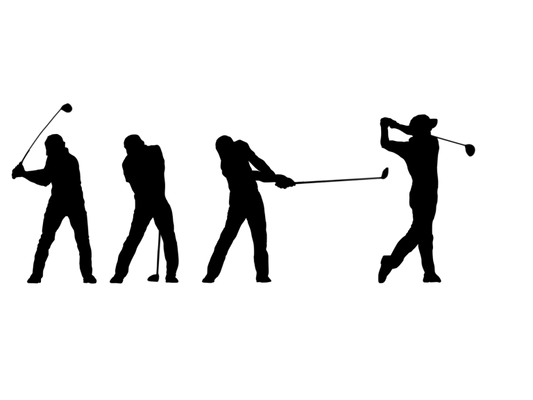 #102 - Golf Silhouette - DTF Transfer