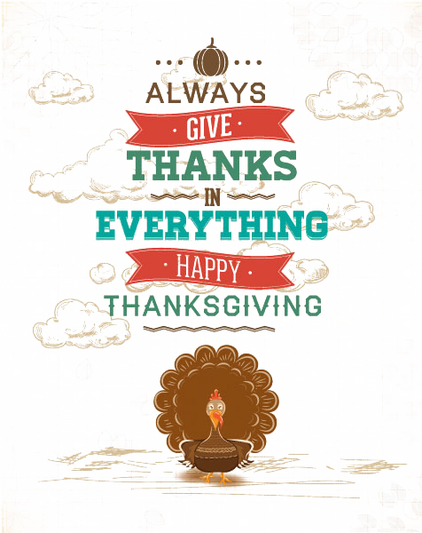 #100 - Give Thanks - DTF Transfer
