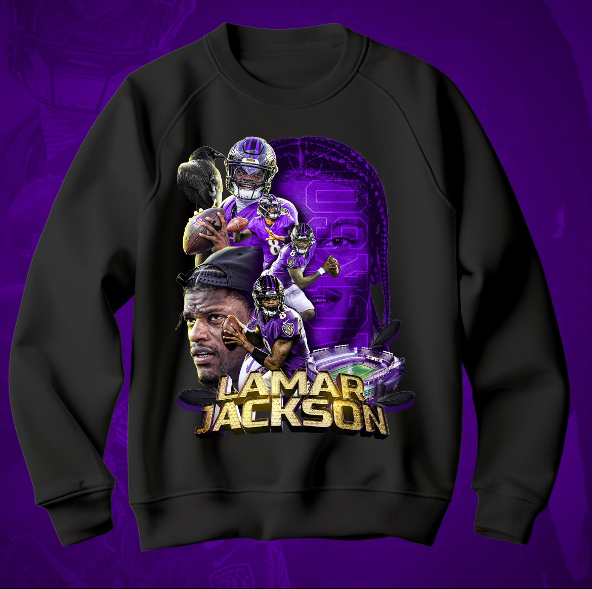 Lamar Jackson - Adult Sweatshirt