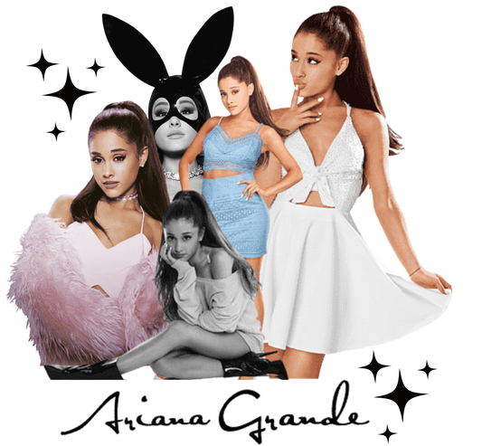 #377 - Ariana Grande Collage - Transfer