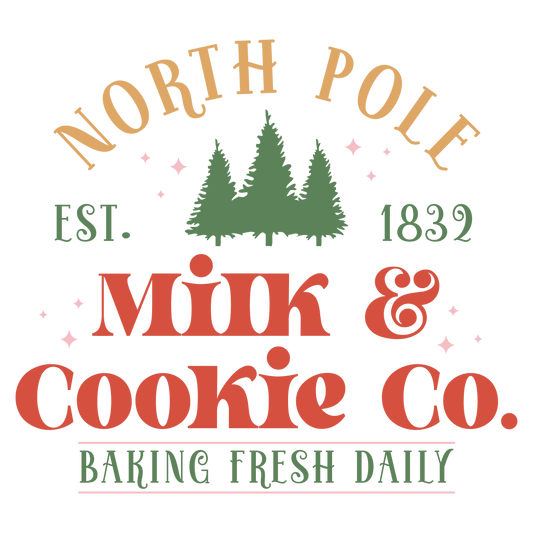#216 - Milk & Cookie Co. - DTF Transfer