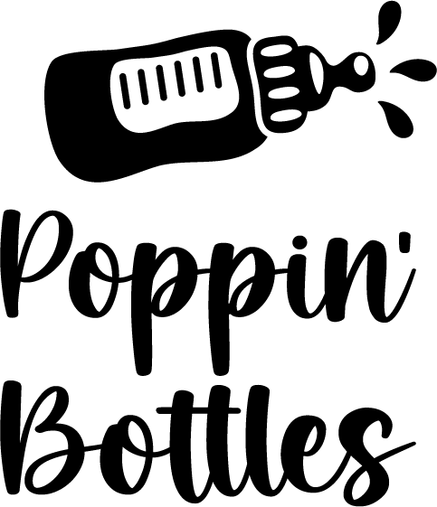 #282 - Poppin Bottles - DTF Transfer