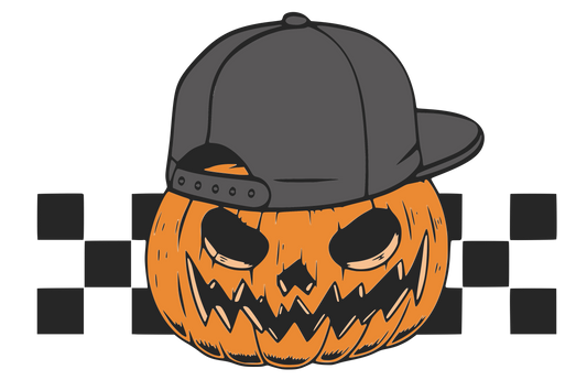 #190 - Cool Pumpkin - DTF Transfer