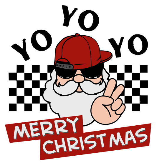 #191 - Cool Santa - DTF Transfer