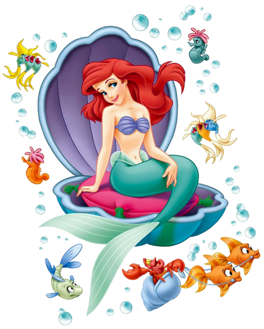 #154 - Little Mermaid - DTF Transfer