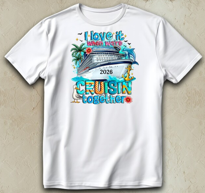 Family Cruise 2026 T-Shirt (White)