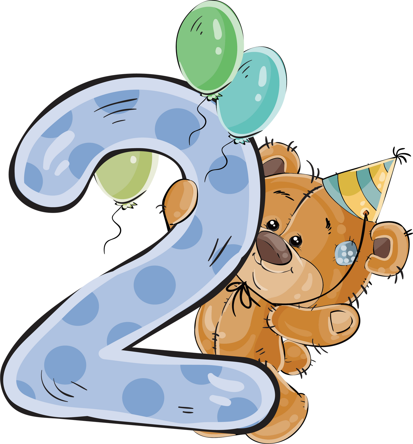 #146 - 2nd Birthday - DTF Transfer