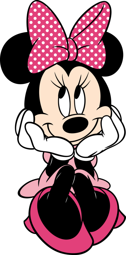#148 - Pink Minnie - DTF Transfer