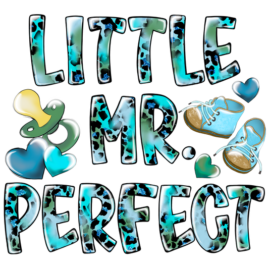 #279 - Little Mr Perfect - DTF Transfer